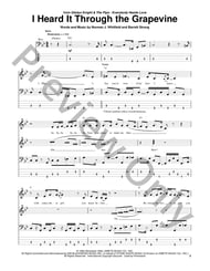 I Heard It Through the Grapevine Guitar and Fretted sheet music cover